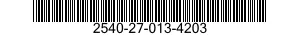 2540-27-013-4203 HANDLE,DOOR,VEHICULAR 2540270134203 270134203