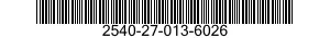 2540-27-013-6026 HANDLE,WINDOW REGULATOR,VEHICULAR 2540270136026 270136026