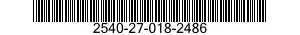 2540-27-018-2486 CLAMP,STOWAGE,VEHICULAR 2540270182486 270182486