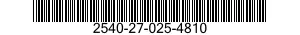 2540-27-025-4810 FOOT REST,VEHICULAR 2540270254810 270254810