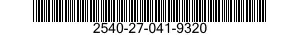 2540-27-041-9320 HANDLE,DOOR,VEHICULAR 2540270419320 270419320