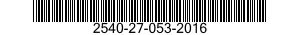 2540-27-053-2016 HANDLE,DOOR,VEHICULAR 2540270532016 270532016