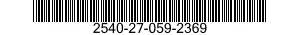 2540-27-059-2369 BLADE,WINDSHIELD WIPER 2540270592369 270592369