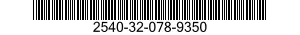 2540-32-078-9350 CUSHION,SEAT BACK,VEHICULAR 2540320789350 320789350