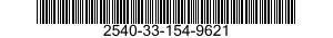 2540-33-154-9621  2540331549621 331549621