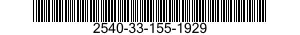 2540-33-155-1929 BLADE,WINDSHIELD WIPER 2540331551929 331551929