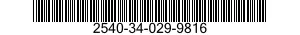 2540-34-029-9816 MIRROR ASSEMBLY,REARVIEW 2540340299816 340299816
