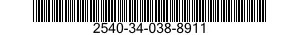 2540-34-038-8911 BLADE,WINDSHIELD WIPER 2540340388911 340388911