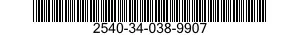 2540-34-038-9907 CUSHION,SEAT BACK,VEHICULAR 2540340389907 340389907