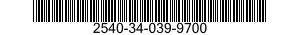 2540-34-039-9700 PROTECTOR,BACK REST,VEHICULAR SEAT 2540340399700 340399700