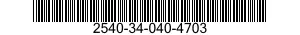 2540-34-040-4703 HANDLE,DOOR,VEHICULAR 2540340404703 340404703