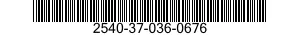 2540-37-036-0676  2540370360676 370360676