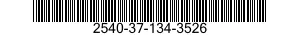 2540-37-134-3526  2540371343526 371343526