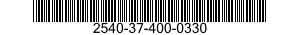 2540-37-400-0330  2540374000330 374000330