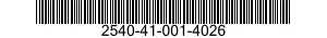 2540-41-001-4026 ARMOR SET,SUPPLEMENTAL,SMALL ARMS-FRAGMENTATION PROTECTIVE 2540410014026 410014026