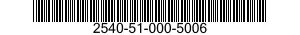 2540-51-000-5006 BLADE,WINDSHIELD WIPER 2540510005006 510005006