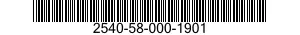 2540-58-000-1901 INSTALLATION KIT,VEHICULAR EQUIPMENT COMPONENTS 2540580001901 580001901