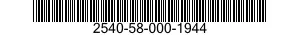 2540-58-000-1944 INSTALLATION KIT,VEHICULAR EQUIPMENT COMPONENTS 2540580001944 580001944