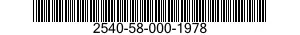 2540-58-000-1978 INSTALLATION KIT,VEHICULAR EQUIPMENT COMPONENTS 2540580001978 580001978