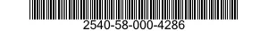 2540-58-000-4286 PLATE,COATING 2540580004286 580004286