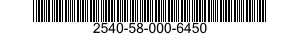 2540-58-000-6450 HANDLE,DOOR,VEHICULAR 2540580006450 580006450