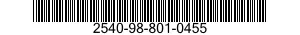 2540-98-801-0455  2540988010455 988010455