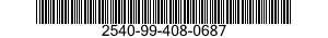 2540-99-408-0687  2540994080687 994080687
