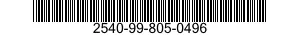 2540-99-805-0496  2540998050496 998050496