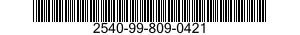 2540-99-809-0421  2540998090421 998090421