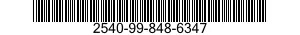 2540-99-848-6347 BUMPER SECTION,VEHICULAR 2540998486347 998486347