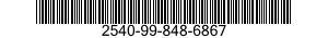 2540-99-848-6867  2540998486867 998486867