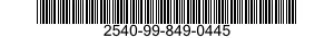 2540-99-849-0445  2540998490445 998490445