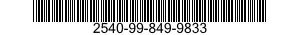 2540-99-849-9833  2540998499833 998499833