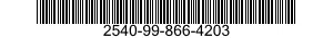 2540-99-866-4203  2540998664203 998664203