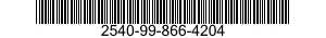 2540-99-866-4204  2540998664204 998664204