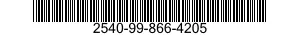 2540-99-866-4205  2540998664205 998664205