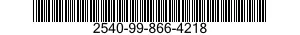 2540-99-866-4218  2540998664218 998664218