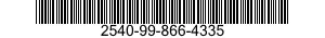 2540-99-866-4335  2540998664335 998664335