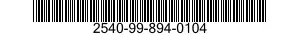 2540-99-894-0104  2540998940104 998940104