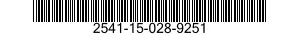 2541-15-028-9251  2541150289251 150289251