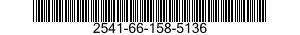 2541-66-158-5136 ARMOR,TRANSPARENT,VEHICULAR WINDOW 2541661585136 661585136