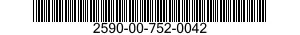 2590-00-752-0042  2590007520042 007520042