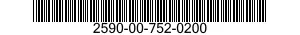 2590-00-752-0200  2590007520200 007520200