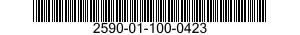 2590-01-100-0423 BEZEL,AUTOMOTIVE TRIM 2590011000423 011000423