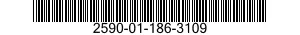 2590-01-186-3109 BRACKET,VEHICULAR COMPONENTS 2590011863109 011863109