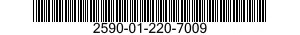 2590-01-220-7009 CONTROL ASSEMBLY,PUSH-PULL 2590012207009 012207009