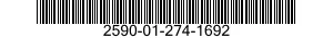 2590-01-274-1692 CONTROL ASSEMBLY,PUSH-PULL 2590012741692 012741692