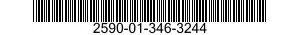 2590-01-346-3244 MOLDING,METAL 2590013463244 013463244