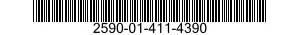 2590-01-411-4390 PANEL KIT,IDENTIFICATION,COMBAT 2590014114390 014114390