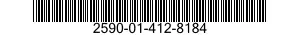 2590-01-412-8184 BRACKET,VEHICULAR COMPONENTS 2590014128184 014128184